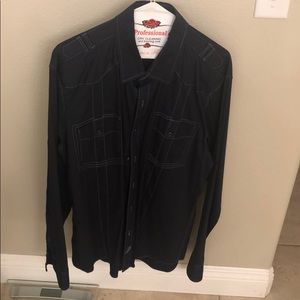 Men's 7 diamonds button down